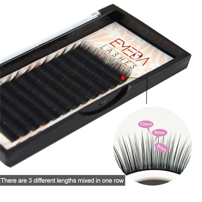 Pandora lashes Silk eyelashes extension  JH33